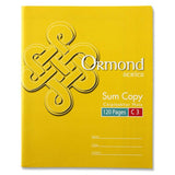 Ormond C3 Sum Copy | 120 Page | Pack of 5 - Choice Stores