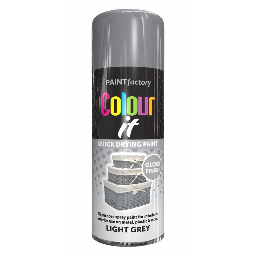 Paint Factory Colour it Quick Drying Spray Paint Gloss Finish | 400ml - Choice Stores