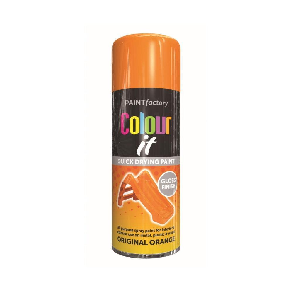 Paint Factory Colour it Quick Drying Spray Paint Gloss Finish | 400ml - Choice Stores