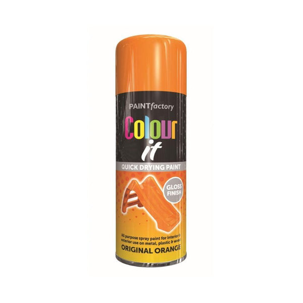 Paint Factory Colour it Quick Drying Spray Paint Gloss Finish | 400ml - Choice Stores