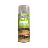 Paint Factory Matt Varnish Spray Clear | 400ml - Choice Stores