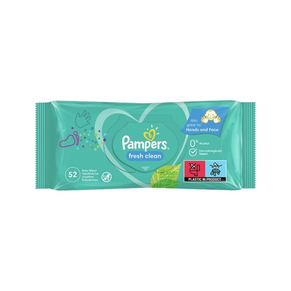 Pampers Baby Wipes Fresh Clean | 52 Wipes - Choice Stores