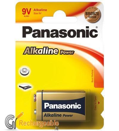 Panasonic Alkaline Power 9V Batteries | Single Pack | 6LR61 - Choice Stores
