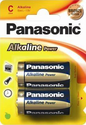 Panasonic Alkaline Power C Batteries | 2 Pack | LR14 - Choice Stores