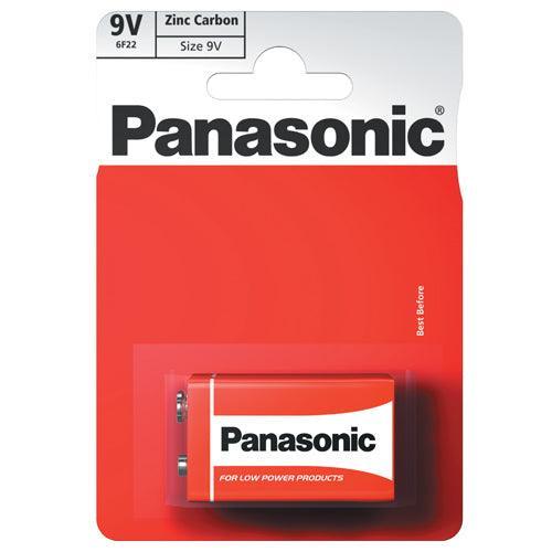 Panasonic Zinc Carbon 9V Battery | Single Pack | 6F22 - Choice Stores