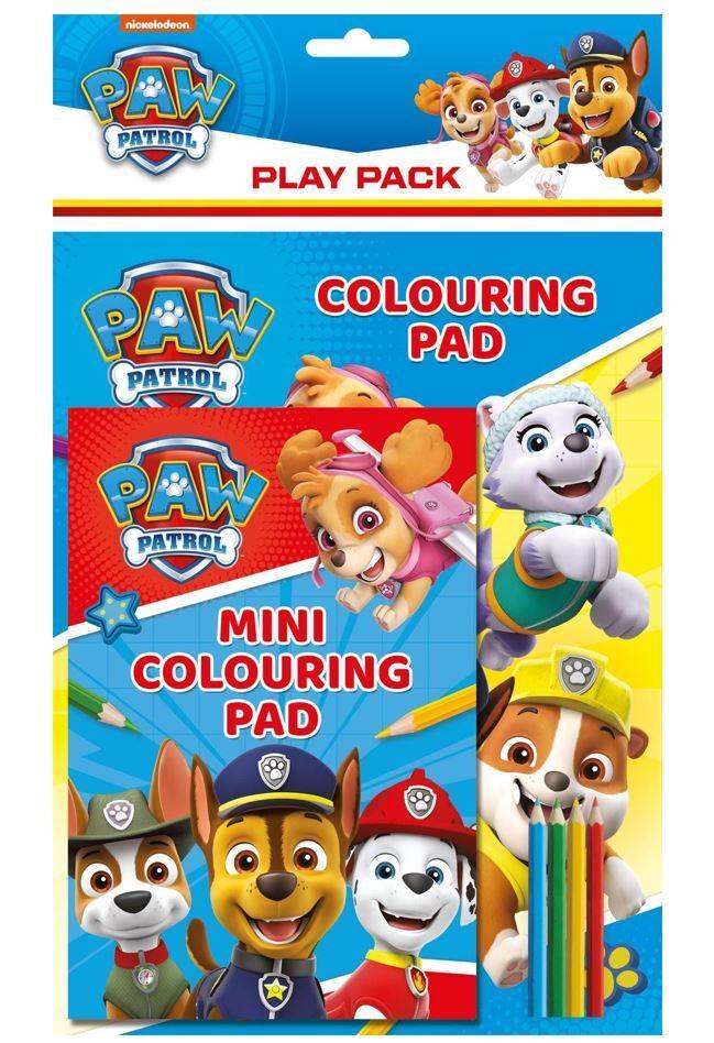 Paw Patrol Colouring Play Pack | Includes Colours - Choice Stores