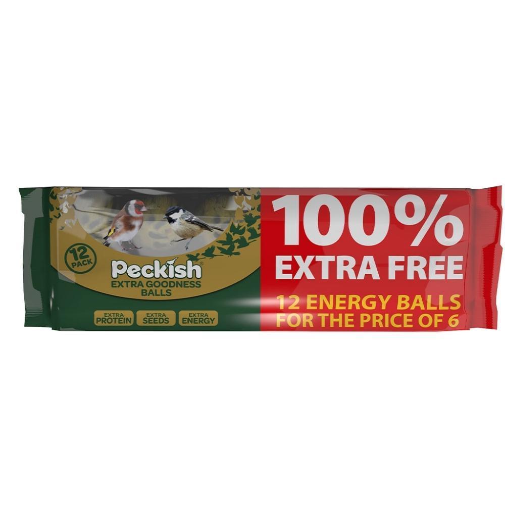 Peckish Extra Goodness Balls 100% Extra Free | 12 Pack - Choice Stores