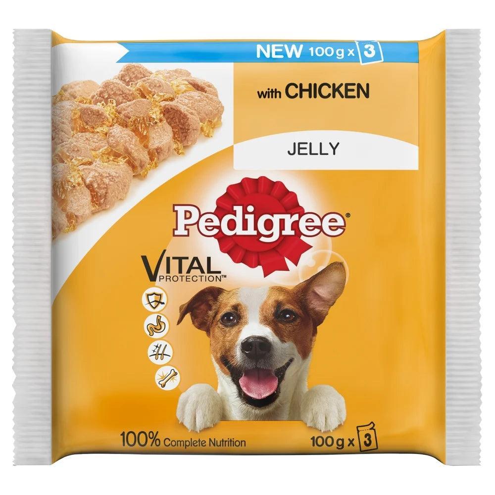 Pedigree Adult Wet Dog Food Pouches Chicken in Gravy | Pack of 3 - Choice Stores