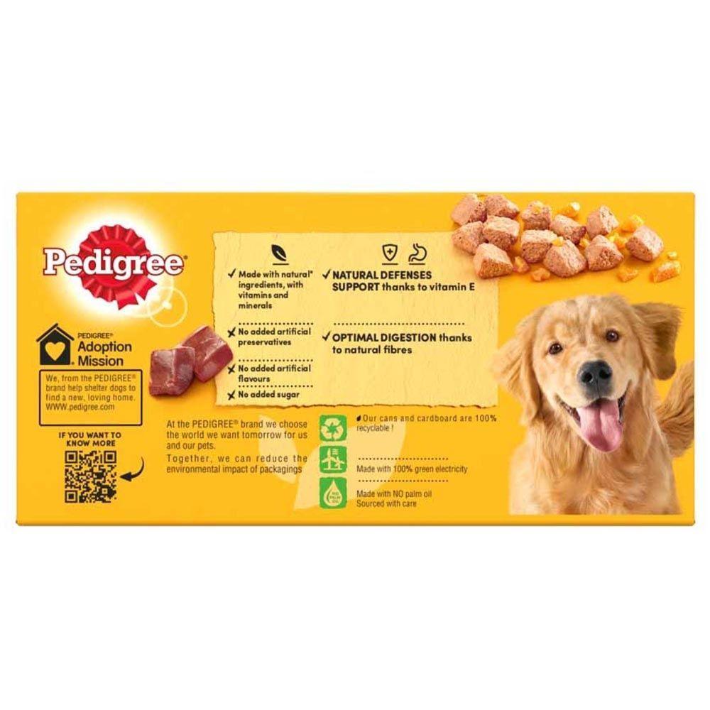 Pedigree Mixed Selection Jelly Tinned Adult Dog Food | 6 x 385g - Choice Stores