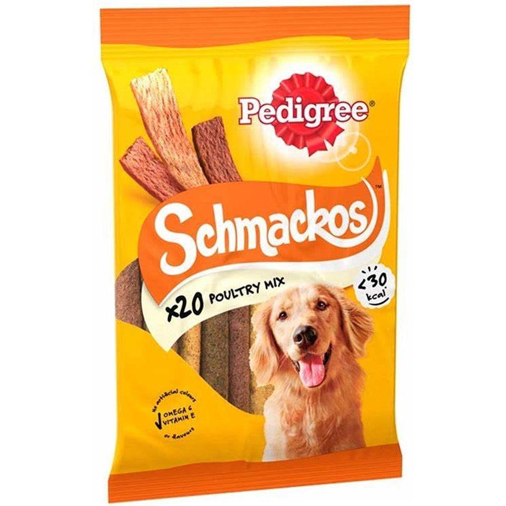 Pedigree Schmackos Poultry Dog Treats | 20 Pack - Choice Stores