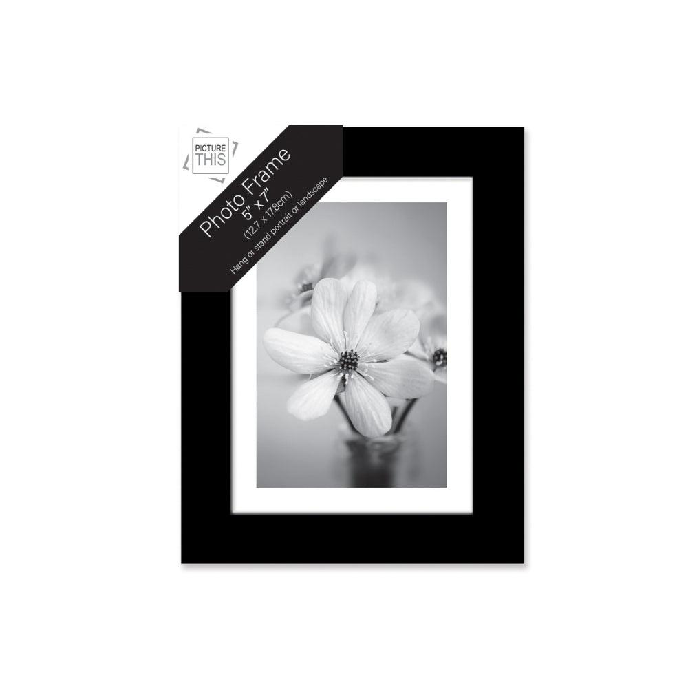 Picture This Basic Black Photo Frame with Border - Choice Stores