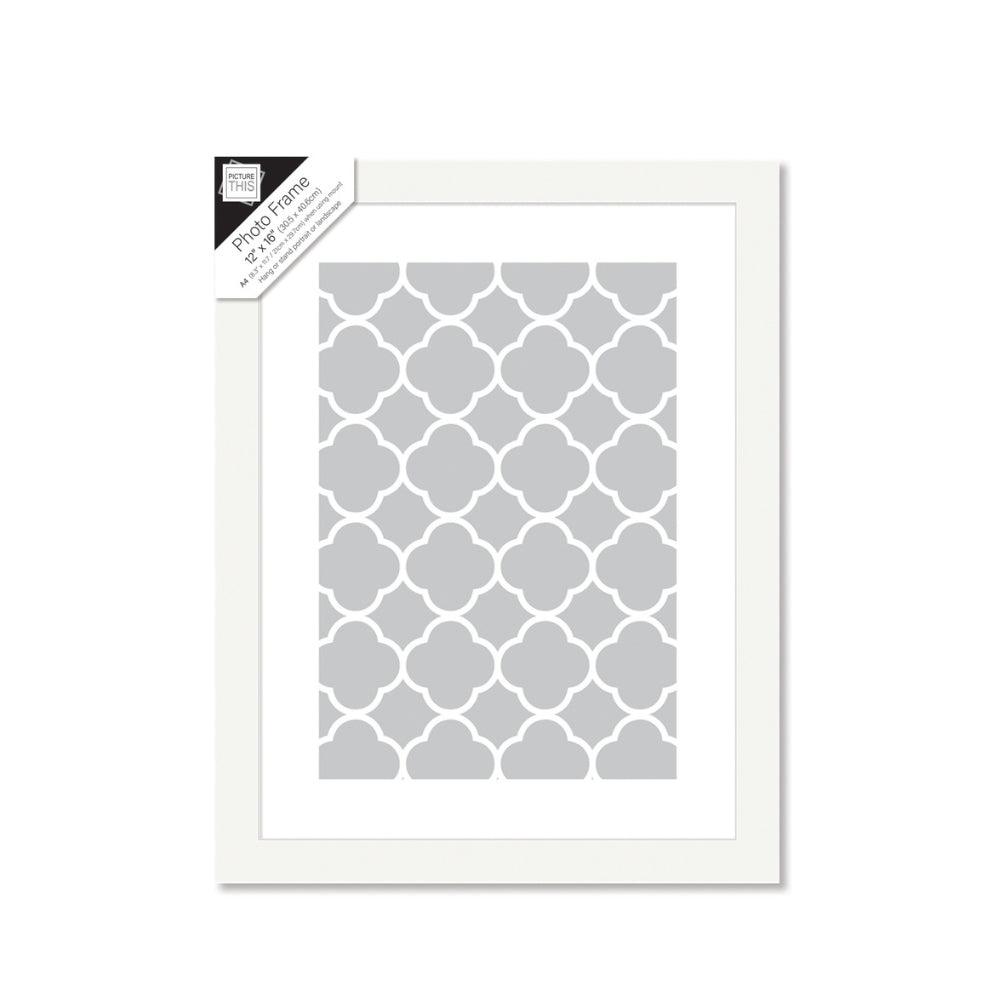 Picture This Basic White Photo Frames with Border - Choice Stores