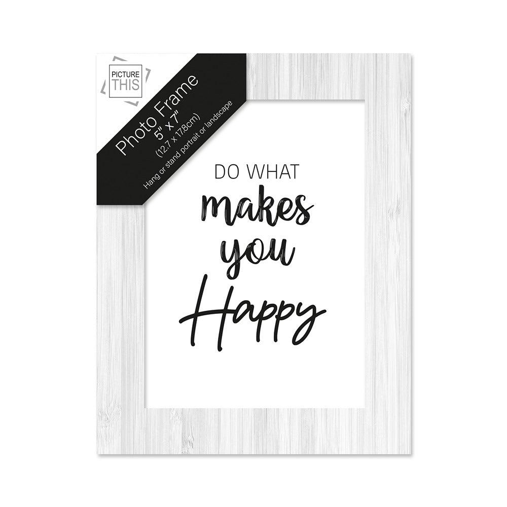 Picture This Grey Wash Photo Frame - Choice Stores