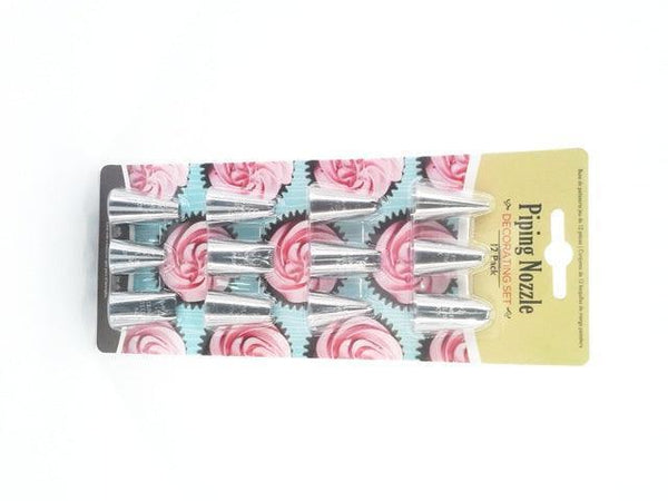 Piping Nozzles Icing Decorating Set | 12pk - Choice Stores