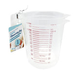 Plastic Measuring Jugs | 1000ml | Pack of 2 - Choice Stores