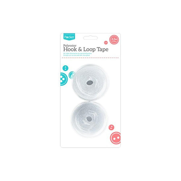 Pocket Hook & Loop Tape | 2.5m - Choice Stores