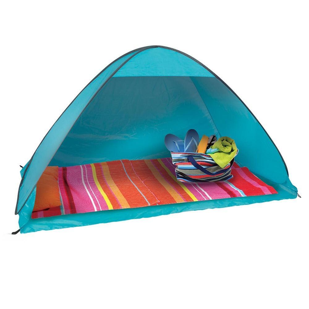 Pop Up Beach Shelter in Carry Bag | 3 Assorted Colours | 200 x 125 x 110 cm - Choice Stores