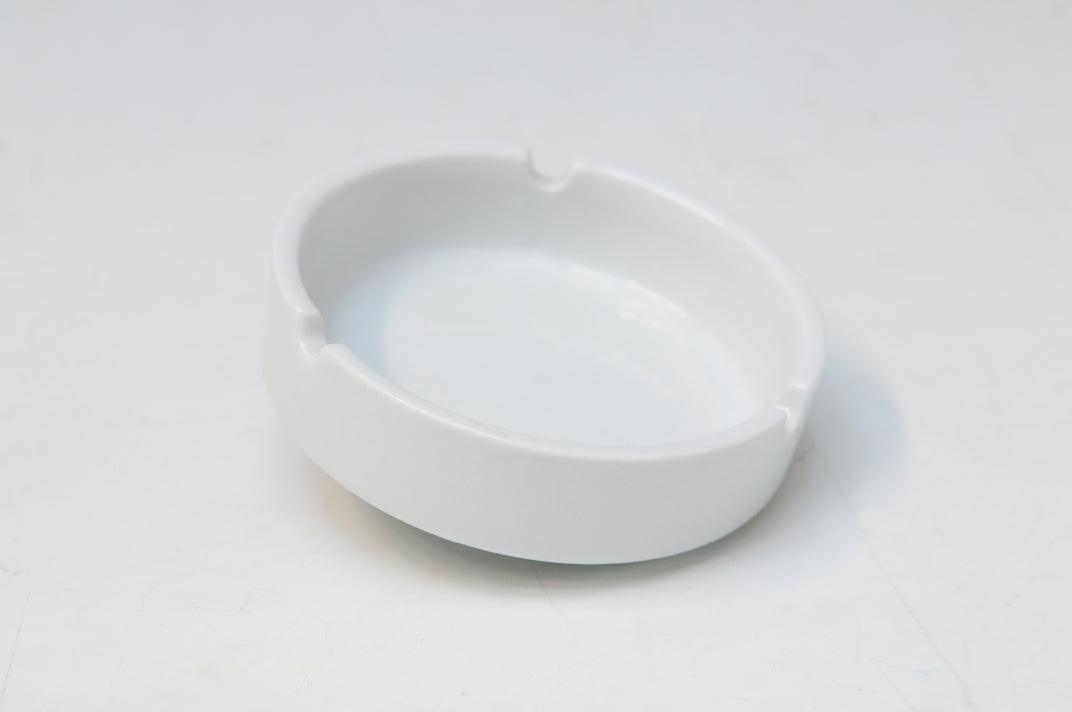 Porcelain Ashtray | Ø 10cm | White - Choice Stores