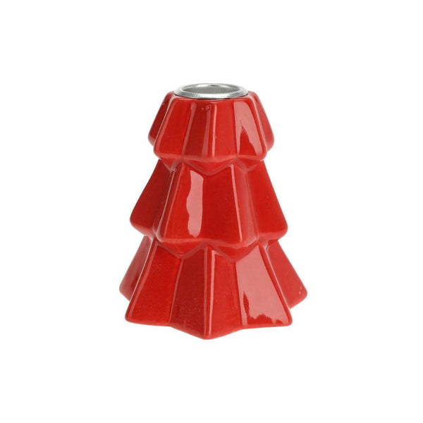 Porcelain Christmas Tree Candle Holder | Assorted - Choice Stores