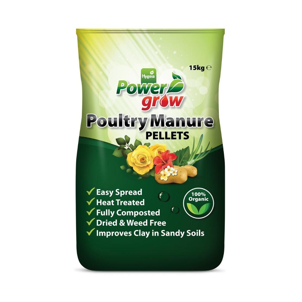 Powergrow Poultry Manure | 15kg - Choice Stores