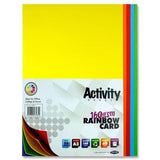 Premier Activity A3 Rainbow Card | 160 gsm | 50 Sheets - Choice Stores