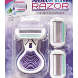 Premium Blade Razors Portable & Compact | 3 Piece - Choice Stores