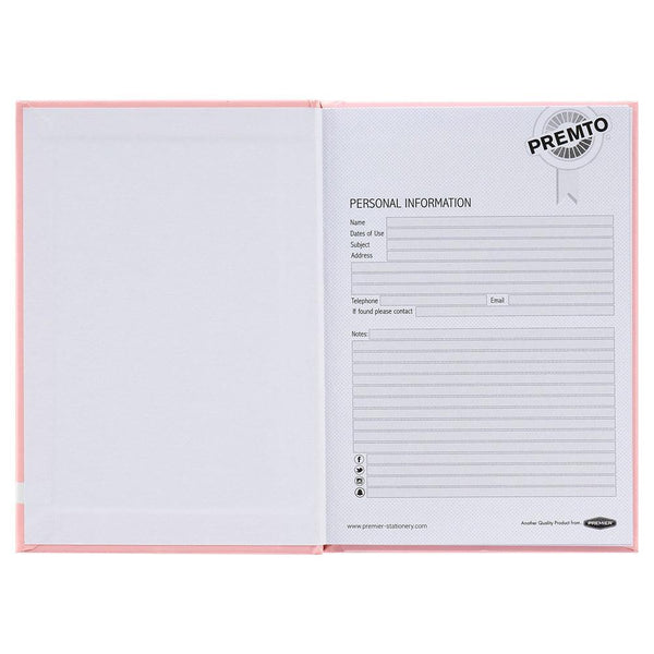 Premto A6 Hardcover Notebook | 160 Page | Pastel Colours - Choice Stores