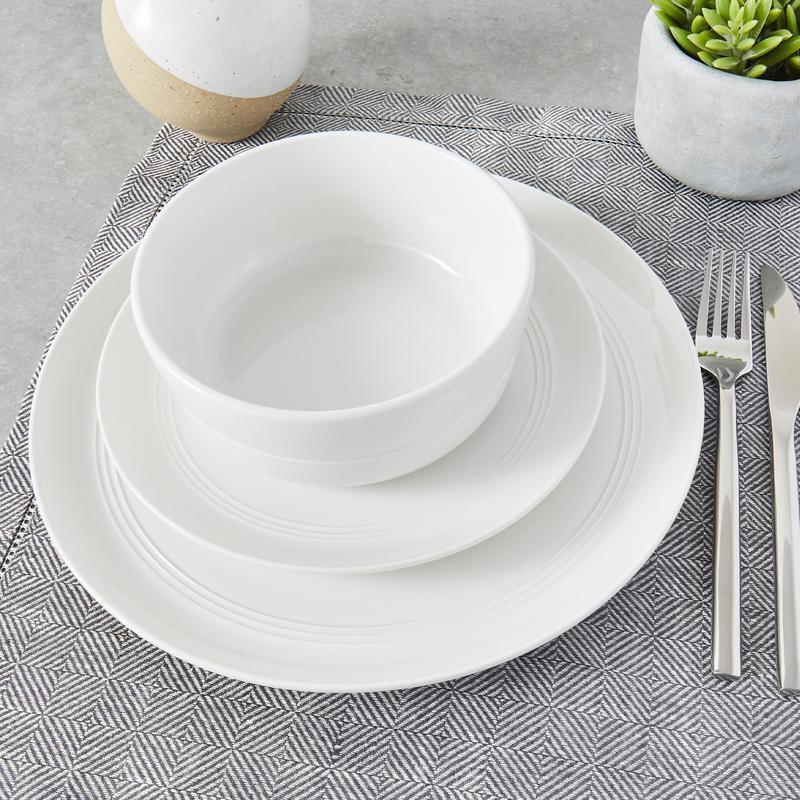 Presto by Tower 12 Piece Dinnerware Set White | PT867003 - Choice Stores