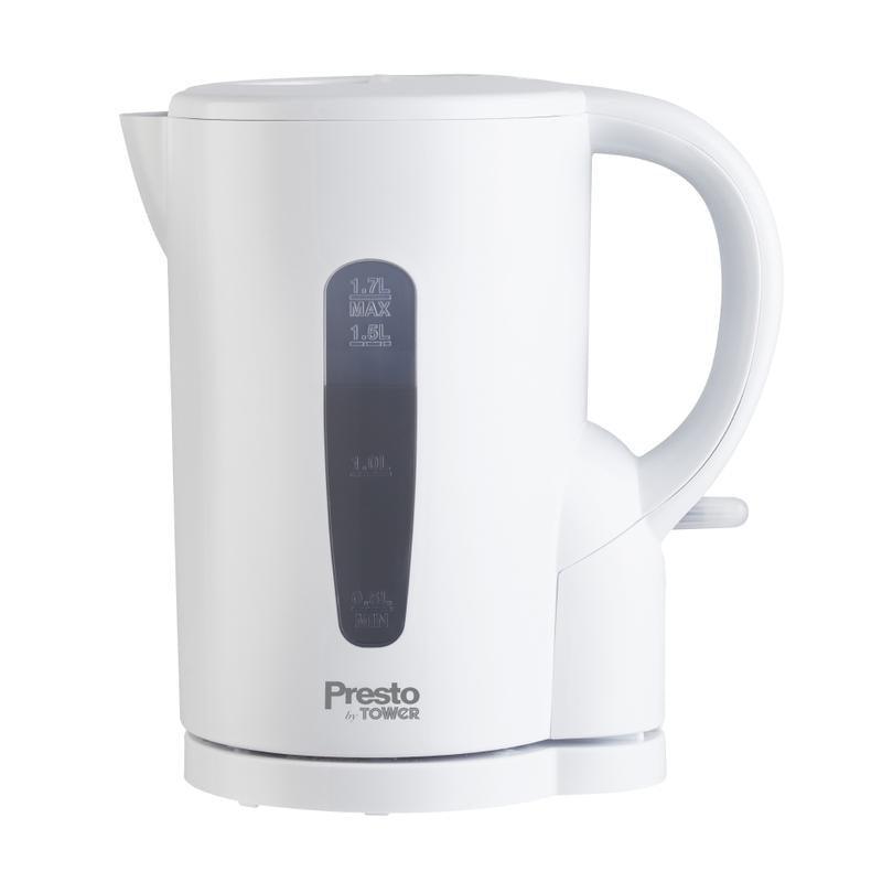 Presto by Tower Electric Kettle White | 2000w | 1.7ltr - Choice Stores
