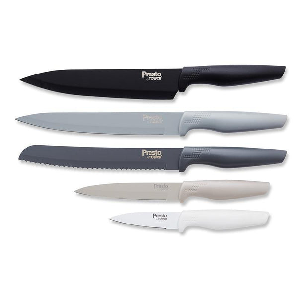 Presto by Tower | Kitchen Knife Set 5pcs - Choice Stores