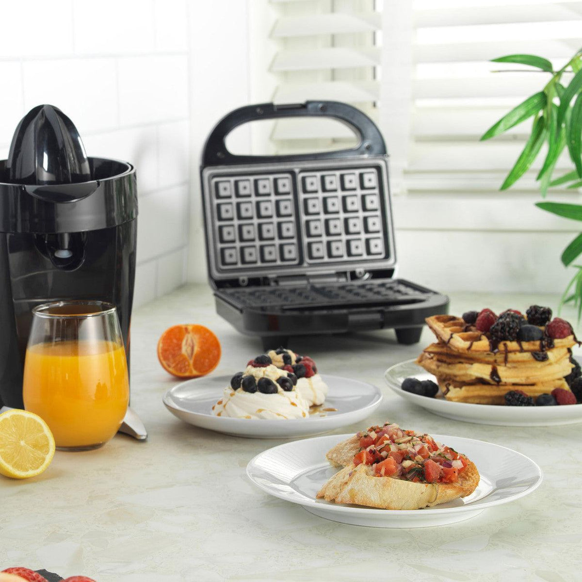 Progress Double Waffle Maker | 750W - Choice Stores