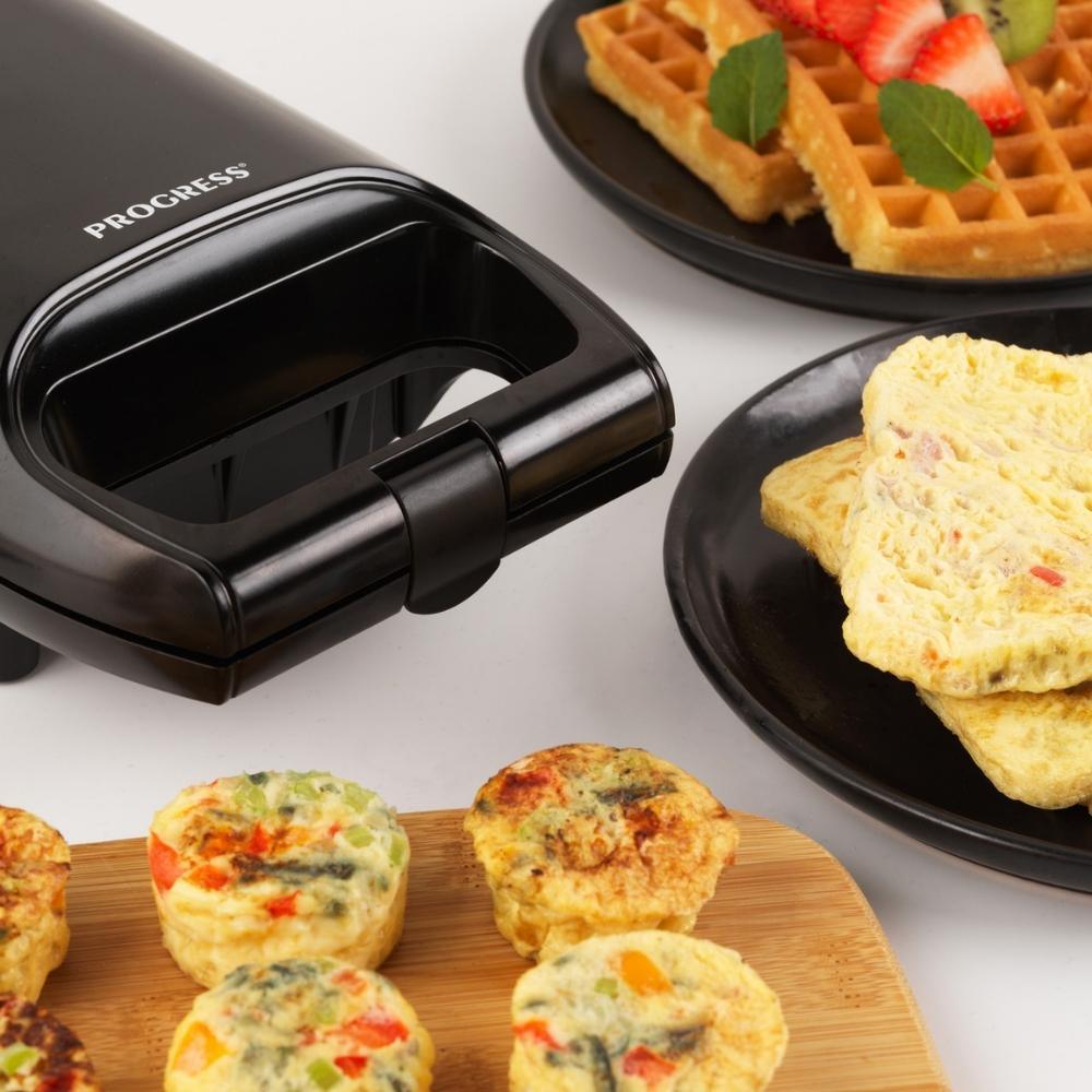 Progress Go Healthy Egg Muffin Snack Maker | 600W - Choice Stores