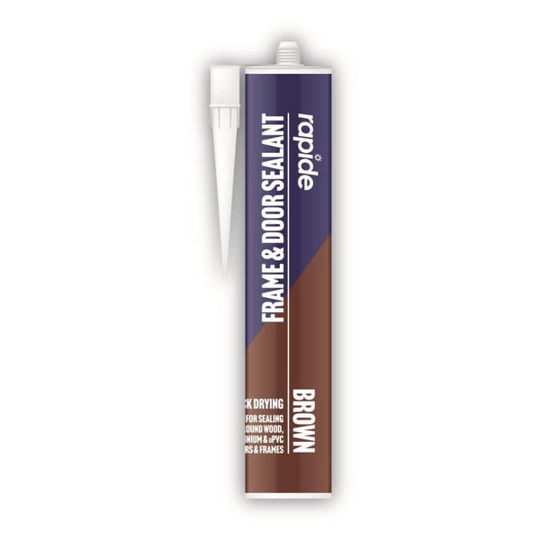 Rapide Frame & Door Sealant Brown | 260ml - Choice Stores