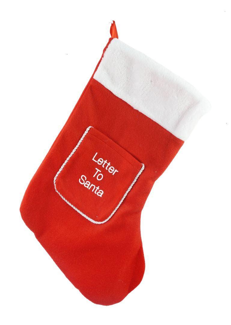 Red Letter to Santa Stocking - Choice Stores