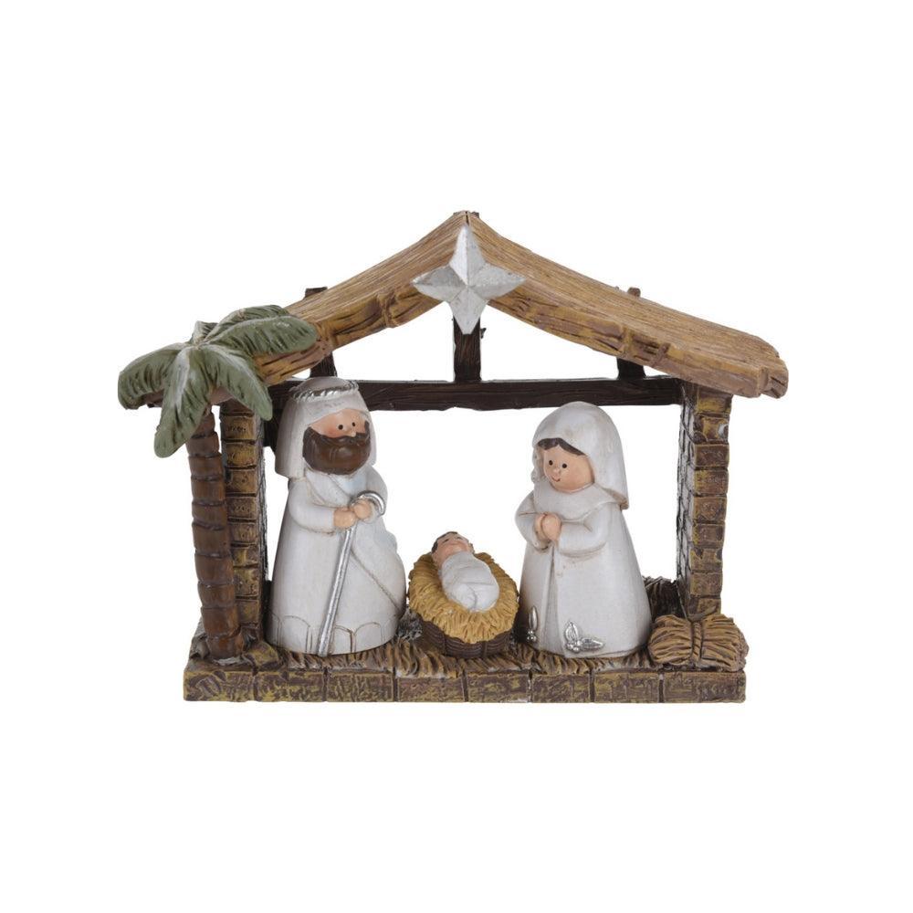 Resin Traditional Nativity Stable Scene Set | - Choice Stores