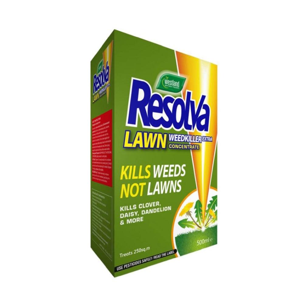 Resolva Lawn Weedkiller Extra Concentrate | 500ml | Treats 250 m2 - Choice Stores