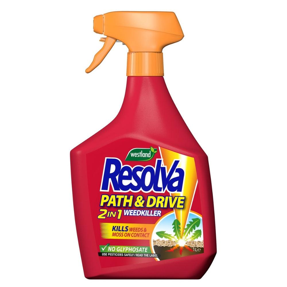 Resolva Path &amp; Drive Weedkiller | 1L | 2in1 Weedkiller - Choice Stores