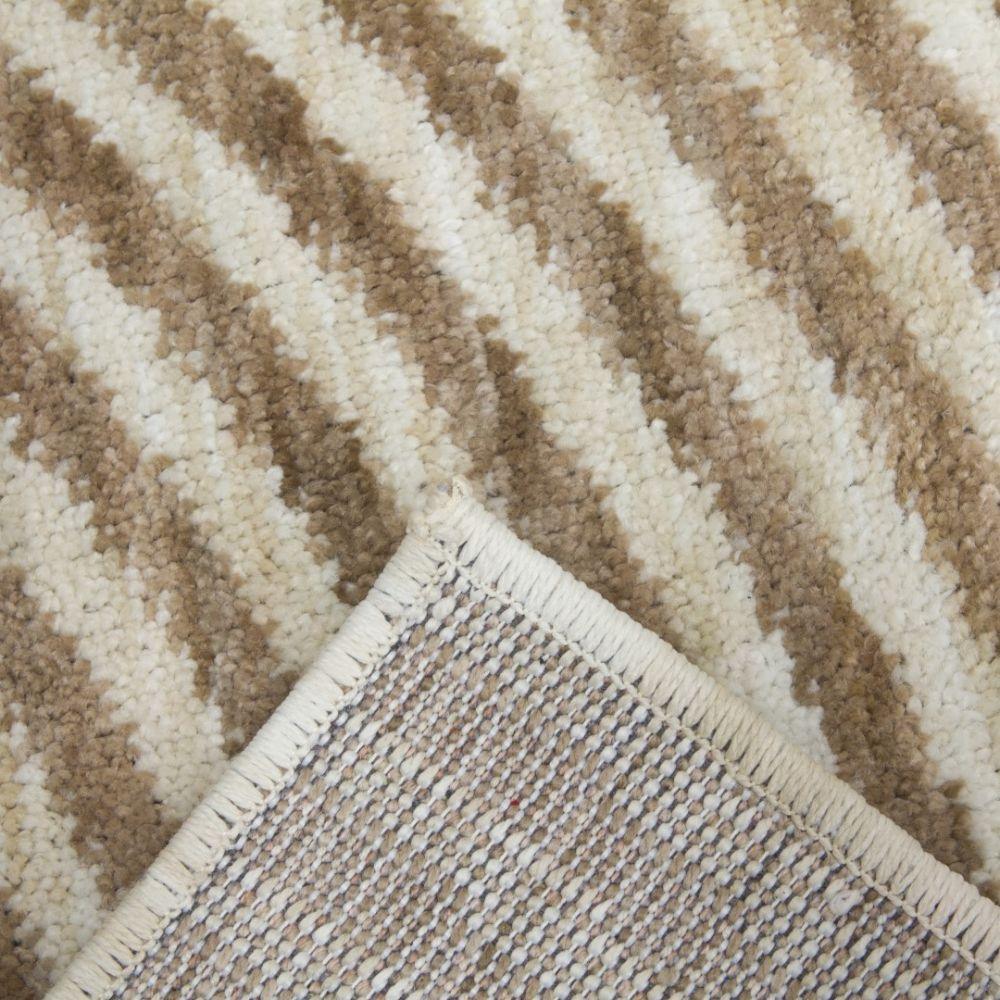Revive Arco Cream Modern Rug | Made From Recycled Plastic Bottles - Choice Stores