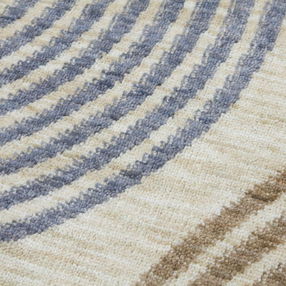Revive Arco Cream Modern Rug | Made From Recycled Plastic Bottles - Choice Stores