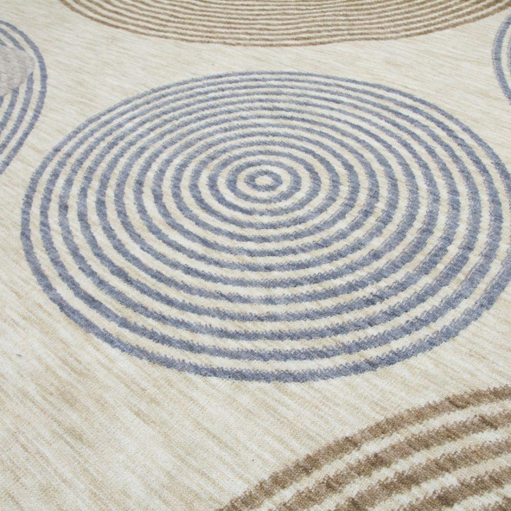 Revive Arco Cream Modern Rug | Made From Recycled Plastic Bottles - Choice Stores