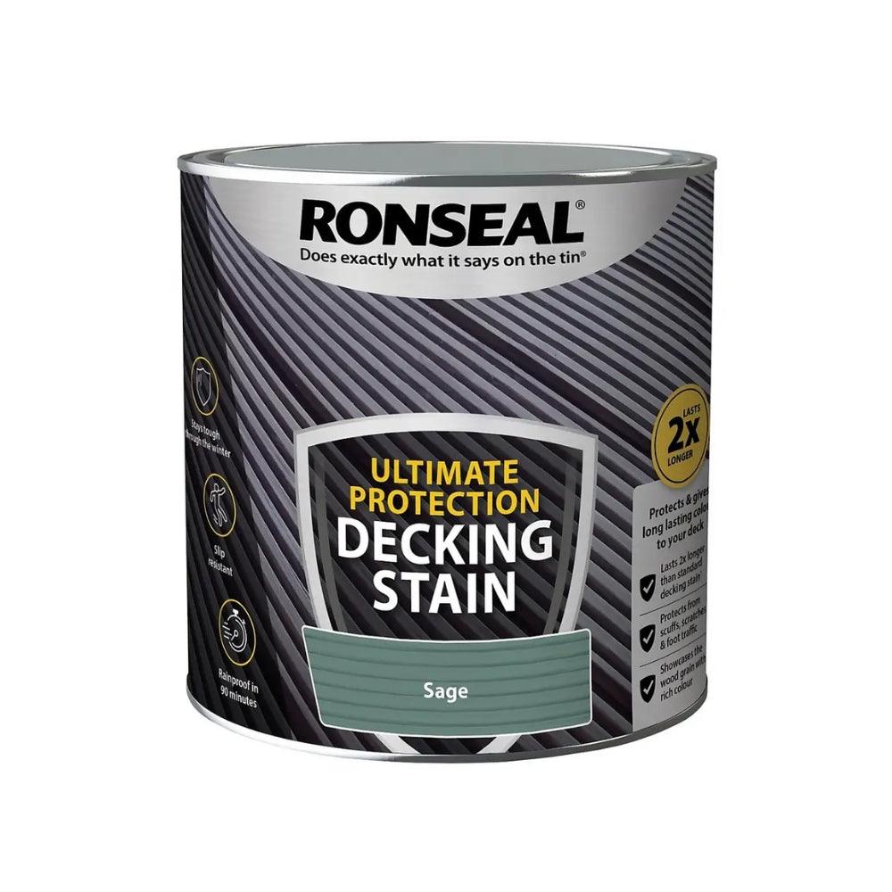 Ronseal Ultimate Protection Decking Stain | Sage - Choice Stores