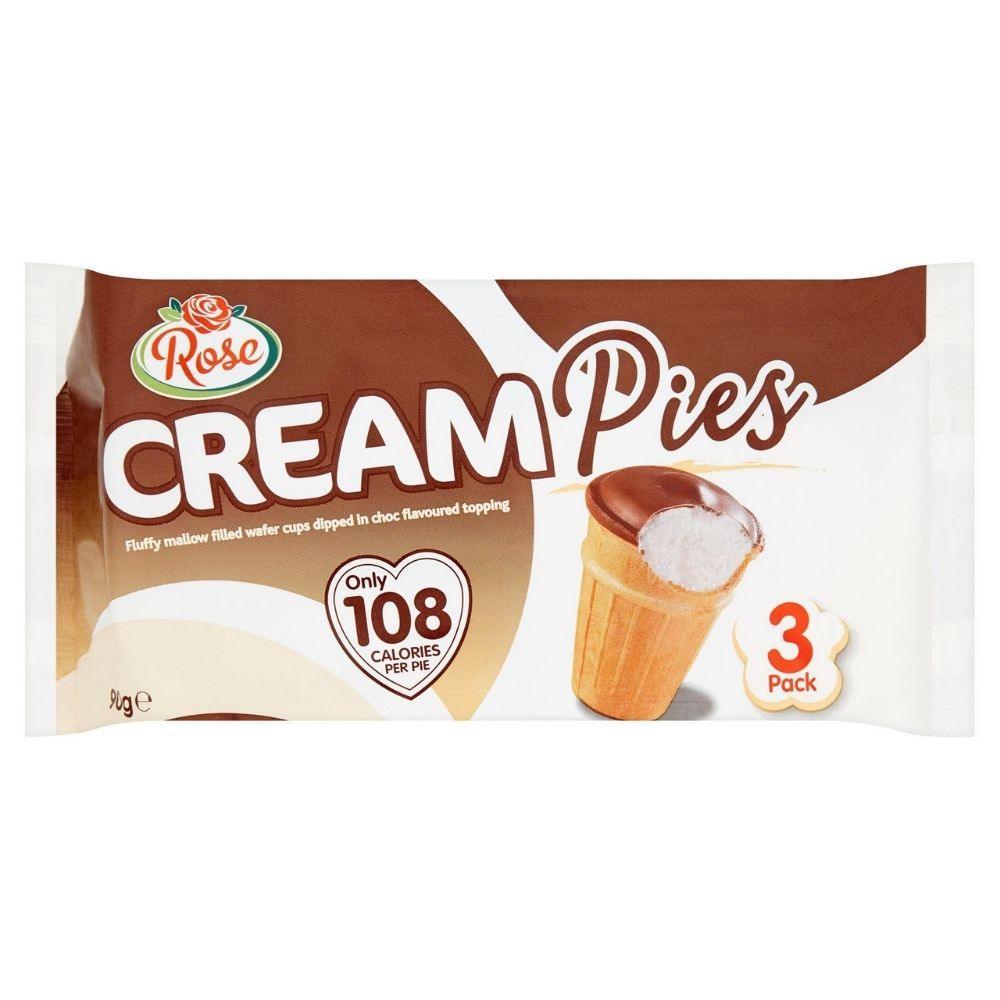 Rose Wafer Cream Pies | 3 Pack - Choice Stores