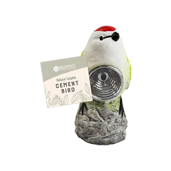 Rowan Bright Night Solar Cement Bird Light | Assorted Design | 11cm - Choice Stores