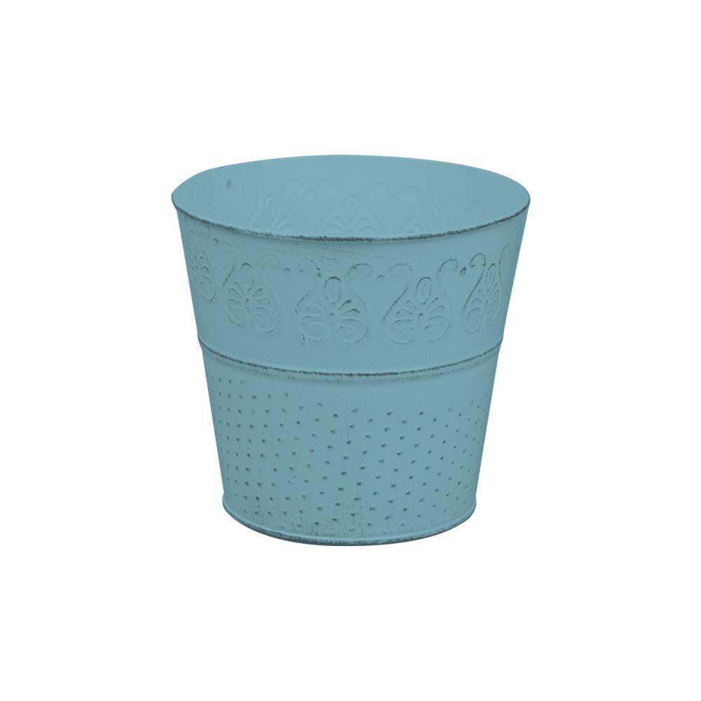 Rowan Decorative Chic Design Metal Pot | Assorted Colour | 12cm - Choice Stores