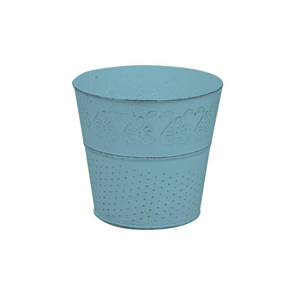 Rowan Decorative Chic Design Metal Pot | Assorted Colour | 12cm - Choice Stores