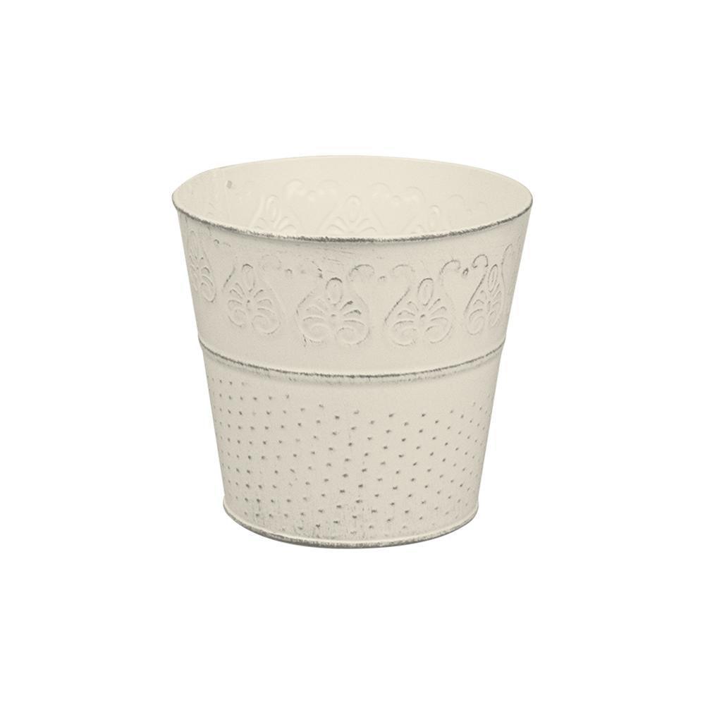 Rowan Decorative Chic Design Metal Pot | Assorted Colour | 12cm - Choice Stores
