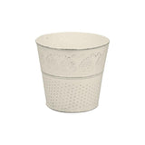 Rowan Decorative Chic Design Metal Pot | Assorted Colour | 12cm - Choice Stores