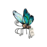 Rowan Decorative Glass Butterfly Pot Hanger | Assorted Colour | 17cm - Choice Stores