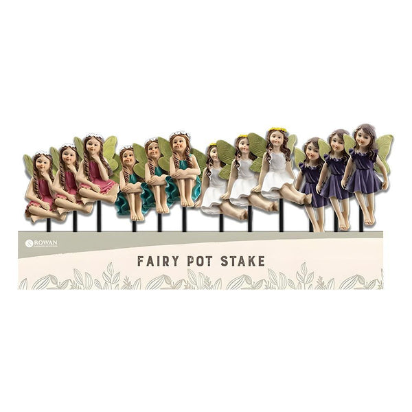 Rowan Flower Pot Fairy Stake | Assorted | 16cm - Choice Stores