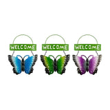 Rowan Glitter Butterfly Welcome Sign | Assorted Colour | 29cm - Choice Stores